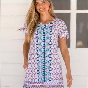 Cabana Life St Barts Swing Dress With Tie Sleeves